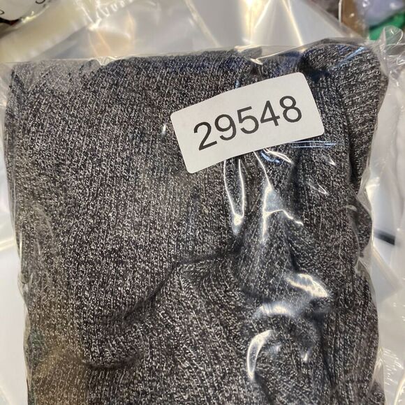 Loft Cardigan Women M Medium Gray Open Front Long Sleeve Rayon Knit Casual - Picture 10 of 10